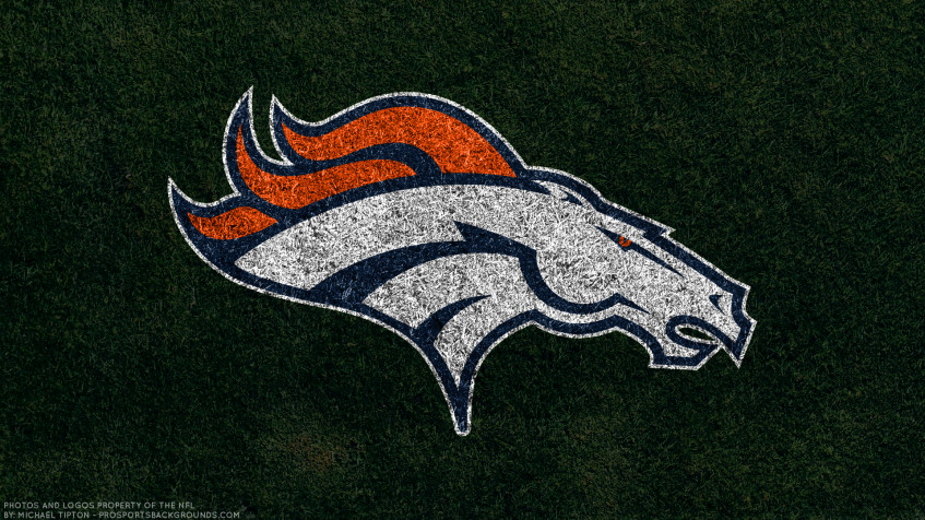 Denver Broncos Logo Full HD 1080p Wallpaper 1920x1080px