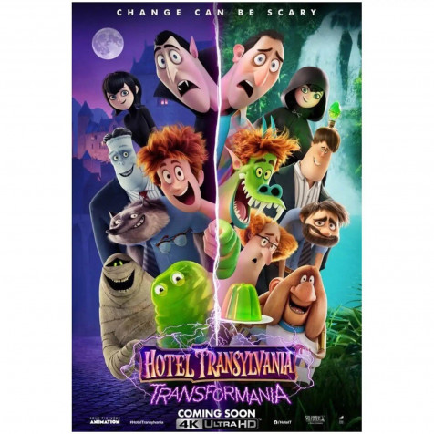 Hotel Transylvania Transformania iPhone Wallpaper Image 1500x1500px