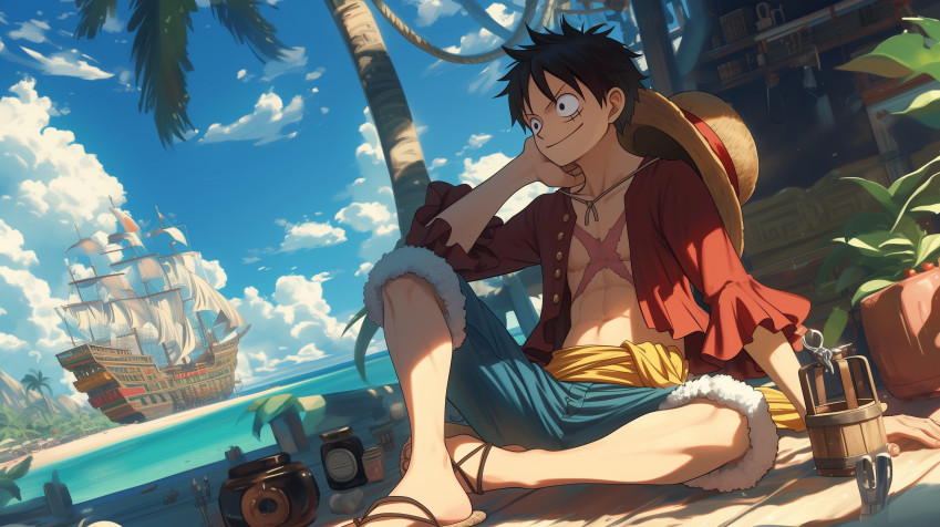 Monkey D Luffy HD Wallpaper 2912x1632px