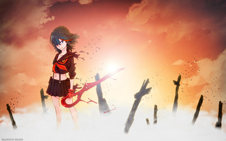 Kill La Kill Widescreen HD Wallpaper 1920x1200px