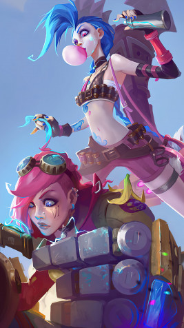 Vi League Of Legends 4k Phone Wallpaper 2160x3840px