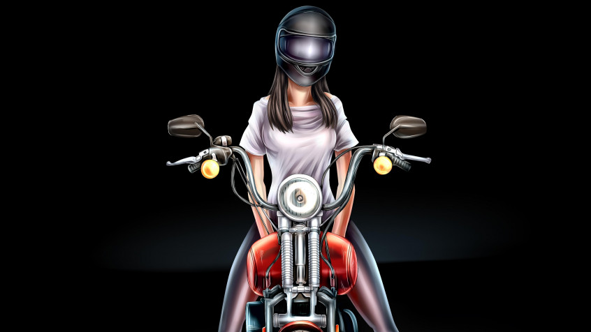 Biker HD Background 4000x2250px