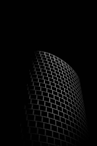 Black Abstract Phone Background 1280x1920px