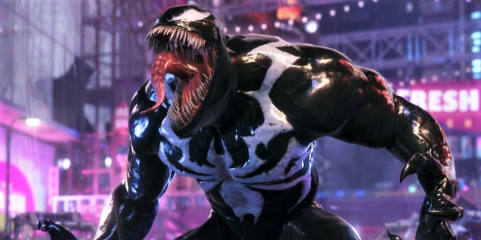 Marvels Spider Man 2 Venom Desktop HD Background 1800x900px