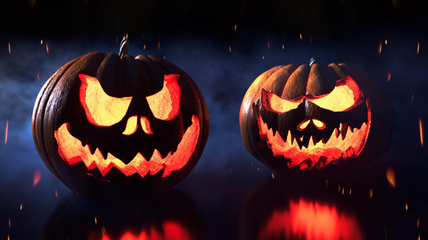 Jack Olantern Full HD 1080p Wallpaper 1920x1080px