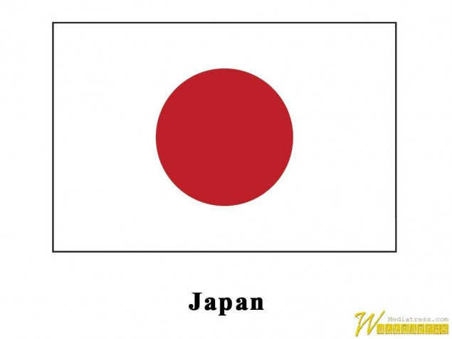 Japan Flag Wallpaper Image 1024x768px