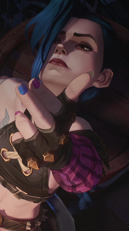 Arcane Jinx 4k Phone Wallpaper 2160x3840px