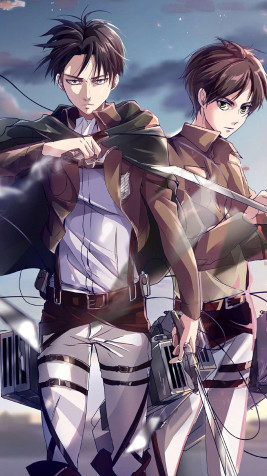 Eren Yeager iPhone Wallpaper Image 1080x1920px