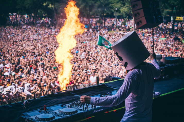 Marshmello Desktop HD Background 6666x4444px