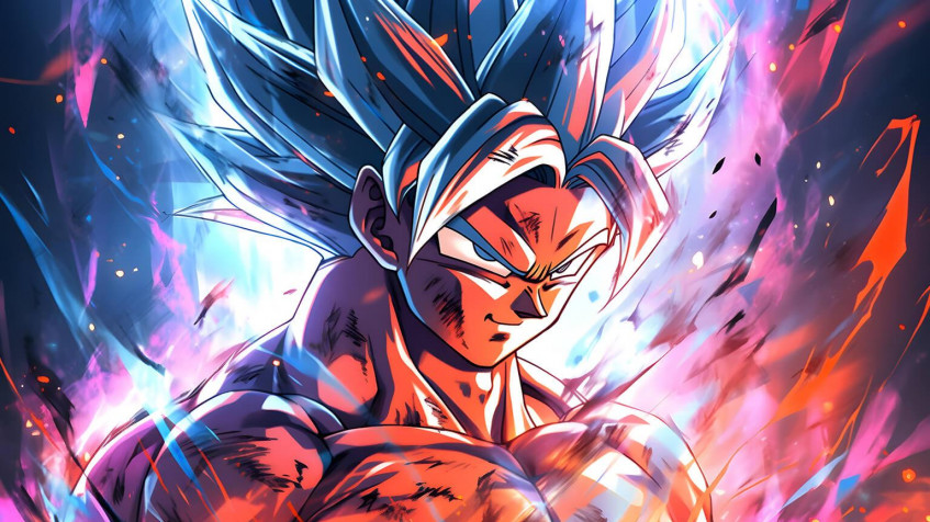 Goku Laptop Wallpaper 1536x864px