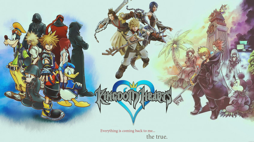 Kingdom Hearts Full HD 1080p Wallpaper 1920x1080px