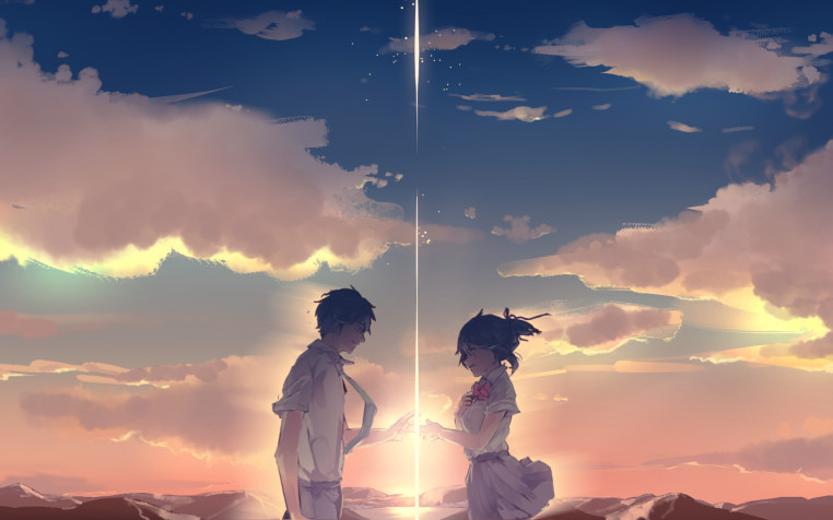 Your Name Tachibana Taki Widescreen HD Wallpaper 1920x1200px