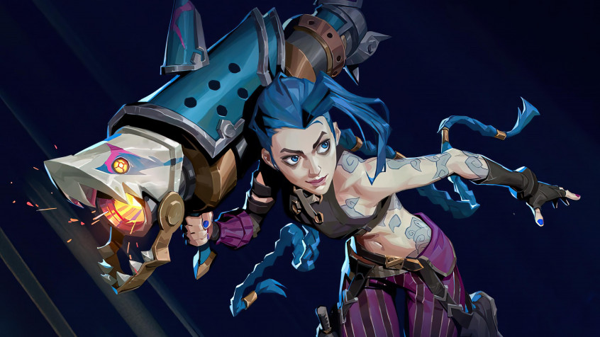 Arcane Jinx 4k UHD Wallpaper 3840x2160px