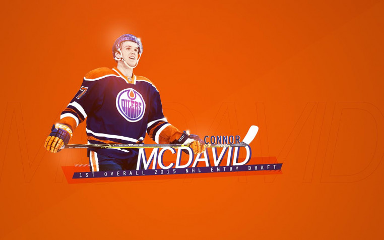 Connor Mcdavid Desktop HD Wallpaper 1400x875px