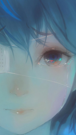 Crying Anime 4k Phone Wallpaper 2160x3840px