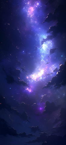 Galaxy Wallpaper for Mobile 1181x2560px