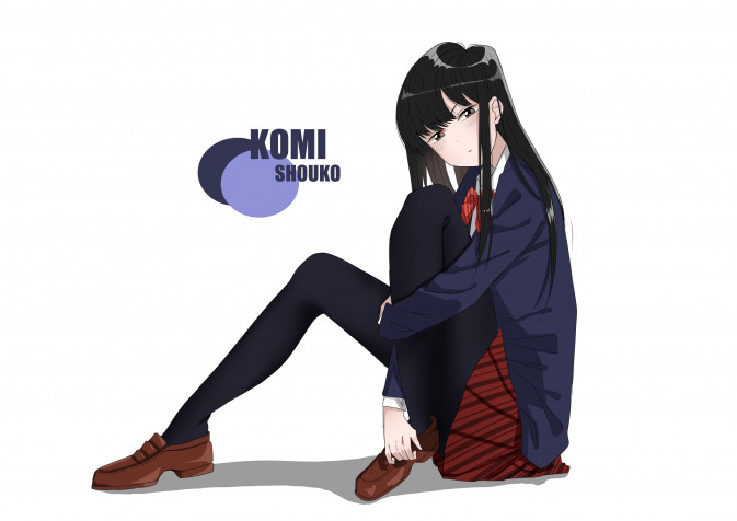 Komi Can T Communicate Desktop HD Background 4093x2894px