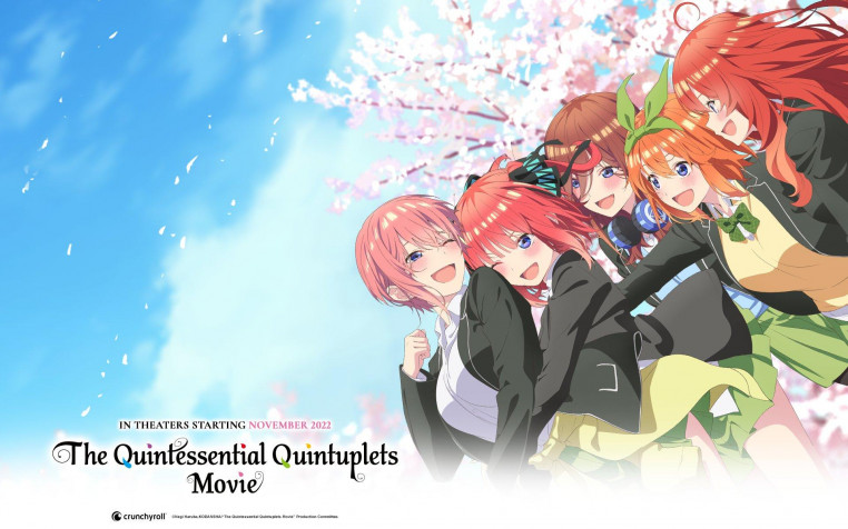 The Quintessential Quintuplets Widescreen HD Wallpaper 1920x1200px