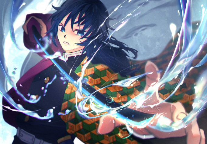 Giyuu Tomioka Desktop HD Background 2388x1668px