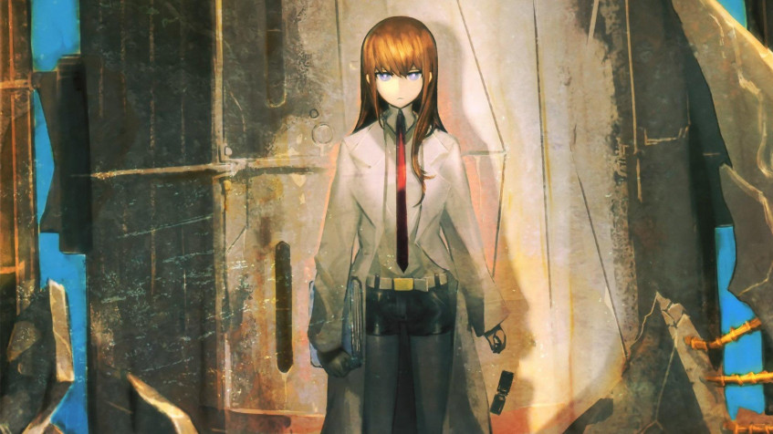 Kurisu Makise Full HD 1080p Wallpaper 1920x1080px