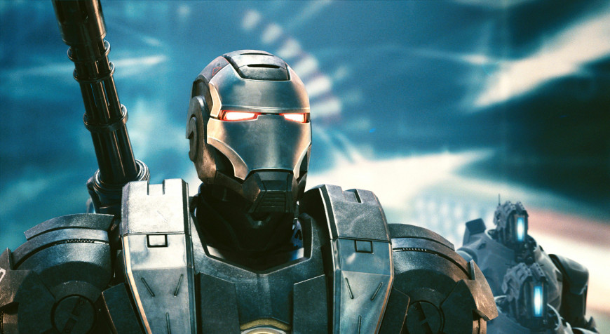 War Machine Desktop Background 5120x2802px