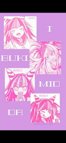 Ibuki Mioda iPhone 13 Mini Wallpaper 1080x2340px