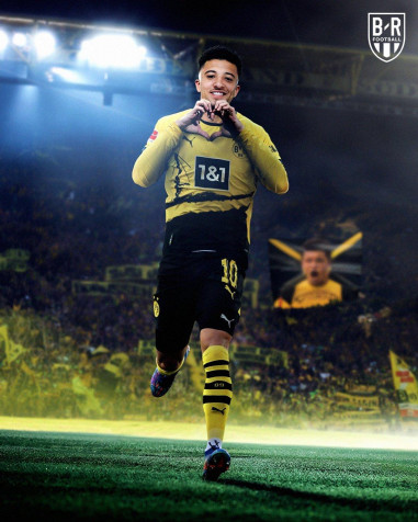 Jadon Sancho Phone Background 1080x1350px