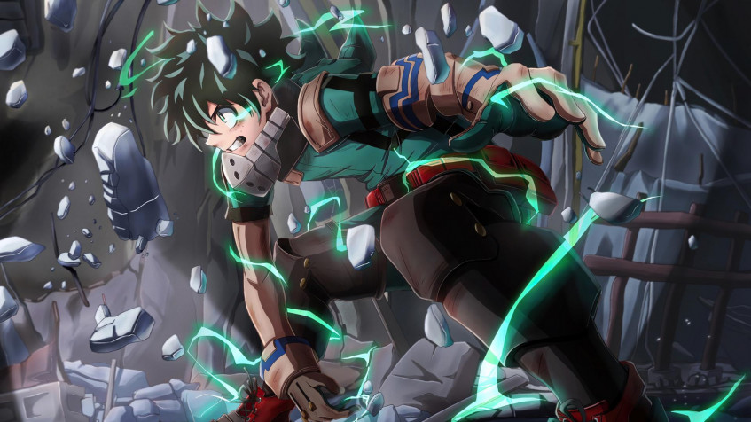 Izuku Midoriya Full HD 1080p Wallpaper 1920x1080px