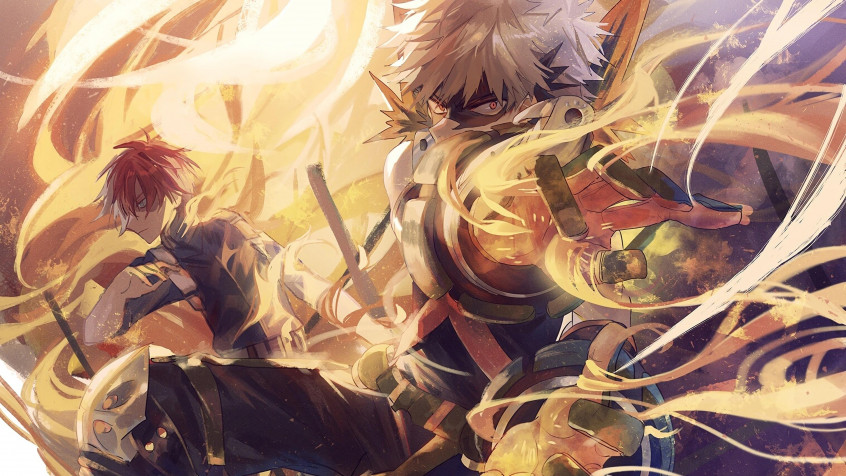 Katsuki Bakugo 4k UHD Wallpaper 3840x2160px