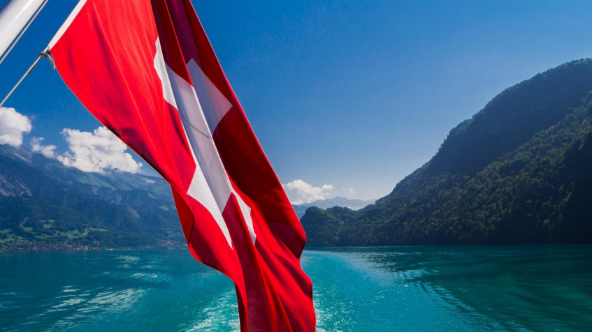 Switzerland Flag Full HD 1080p Wallpaper 1920x1080px