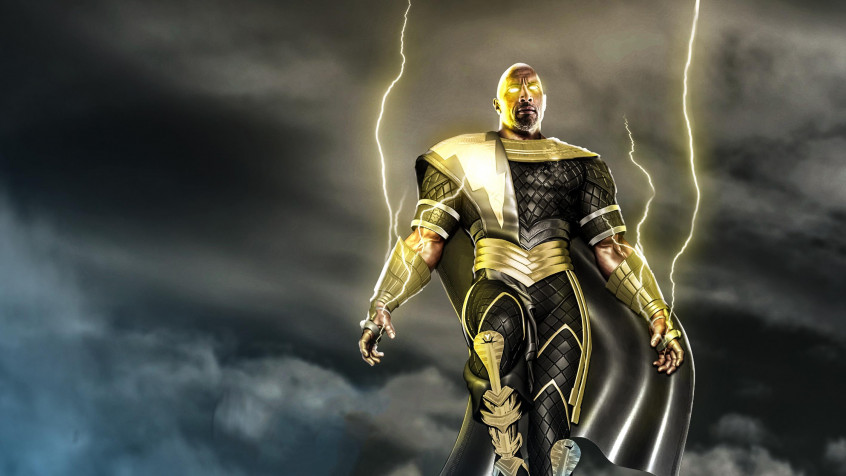 Black Adam Wallpaper Image 2832x1593px