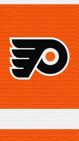 Philadelphia Flyers iPhone Background Image 1500x2668px