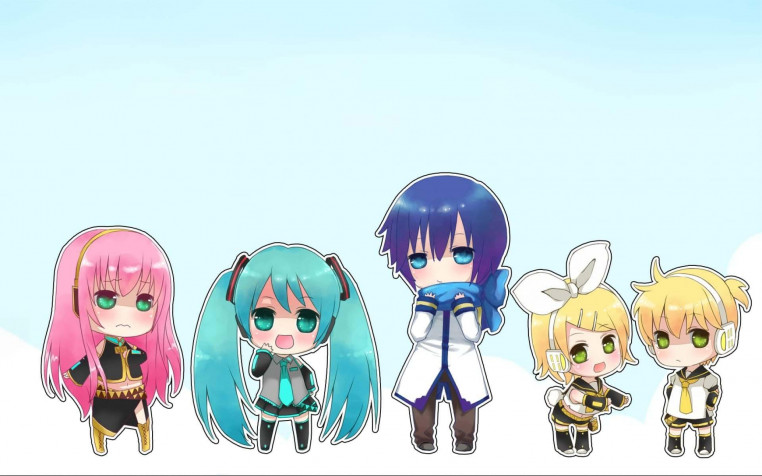 Chibi Anime Widescreen HD Wallpaper 1920x1200px