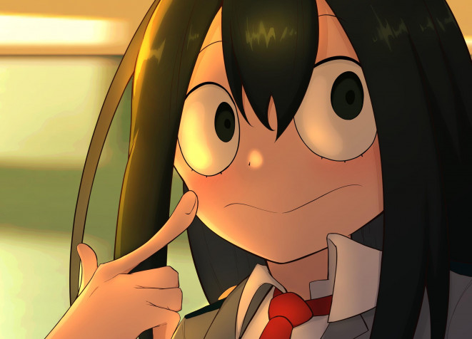 Tsuyu Asui Desktop HD Background 2544x1832px