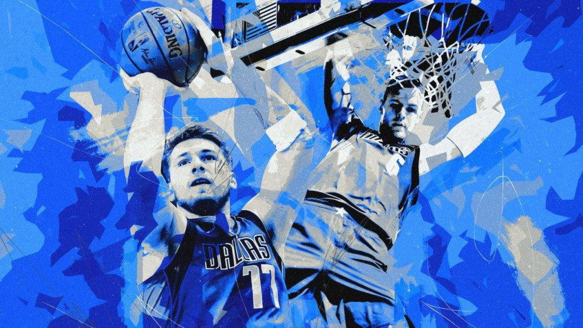 Luka Doncic Hd Full HD 1080p Wallpaper 1920x1080px