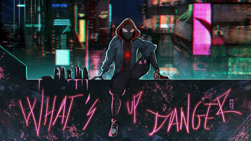 Miles Morales Full HD 1080p Wallpaper 1920x1080px