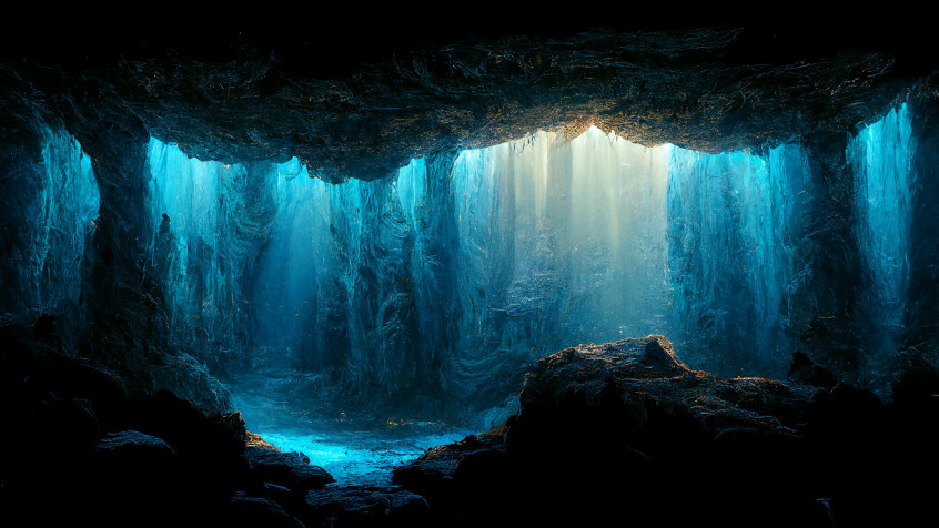 Cave Background Image 2048x1152px