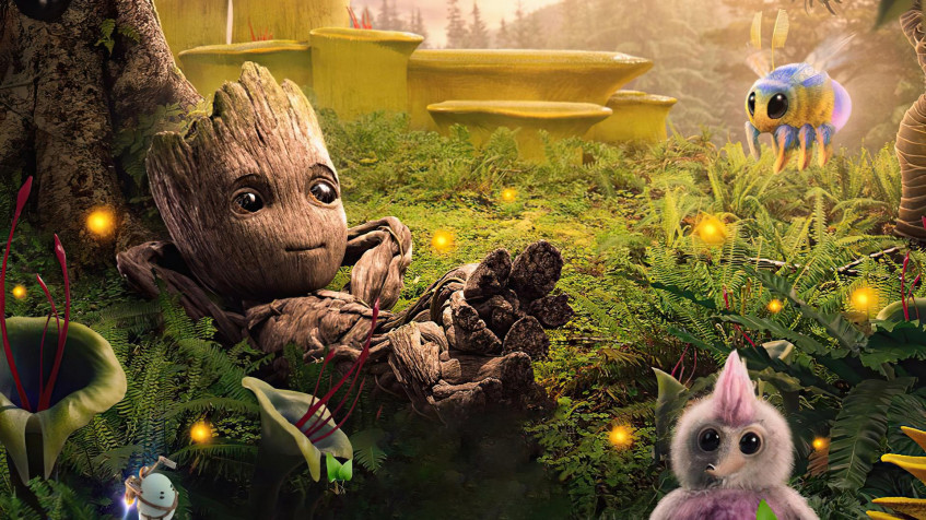 Groot Full HD 1080p Wallpaper 1920x1080px