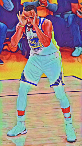 Stephen Curry Mobile Background 800x1422px