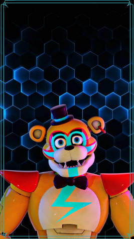 Glamrock Freddy Wallpaper for Mobile 1080x1920px