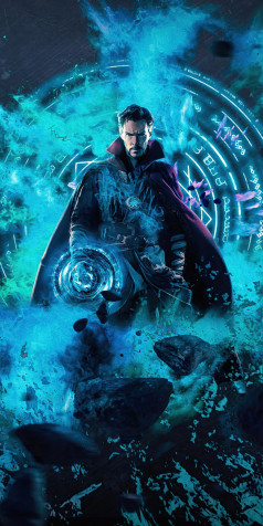 Aesthetic Dr Strange iPhone Wallpaper Image 1080x2160px