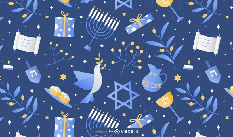 Hanukkah Desktop Wallpaper 1600x941px