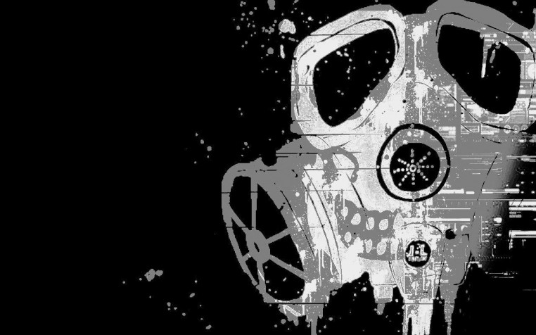 Gas Mask Laptop Wallpaper 1280x800px