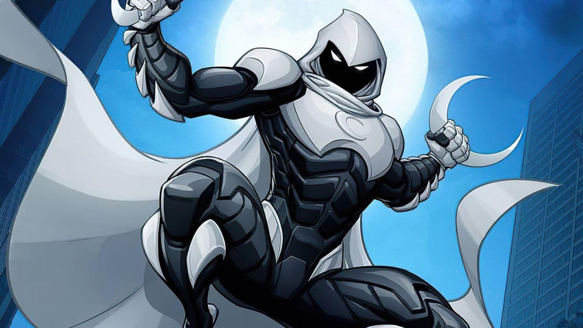 Moon Knight Full HD 1080p Wallpaper 1920x1080px