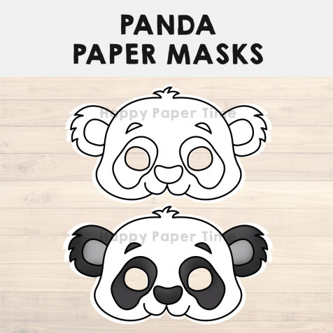 Panda Mask Wallpaper for iPhone 1200x1200px