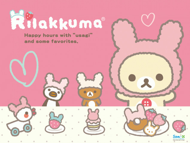 Rilakkuma HD Background 1024x768px