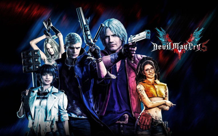 Devil May Cry 5 Widescreen HD Wallpaper 1920x1200px