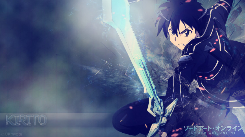 Kirito Full HD 1080p Wallpaper 1920x1080px