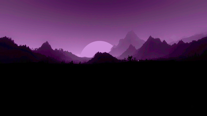 Purple Minimalist Pc 2k QHD Wallpaper 2560x1440px