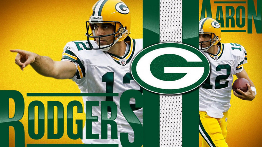 Title Aaron Rodgers Full HD 1080p Wallpaper 1920x1080px